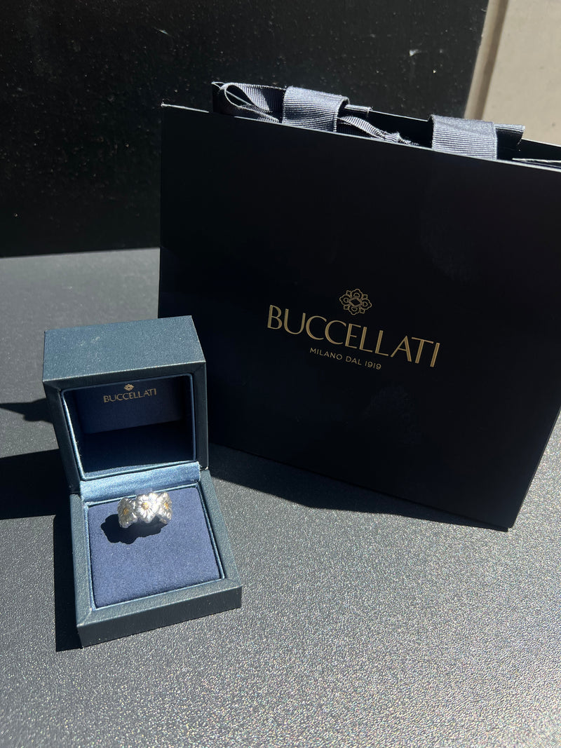 BAGUE ETERNELLE BLOSSOMS EN ARGENT ET EN VERMEIL