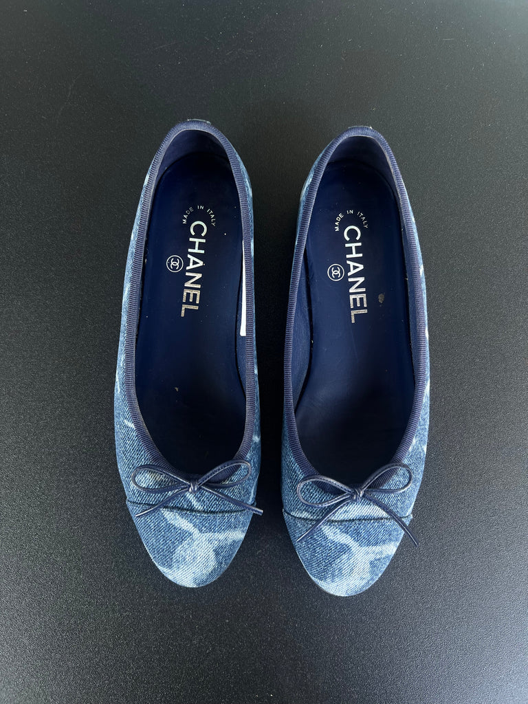 Ballerines Chanel jean