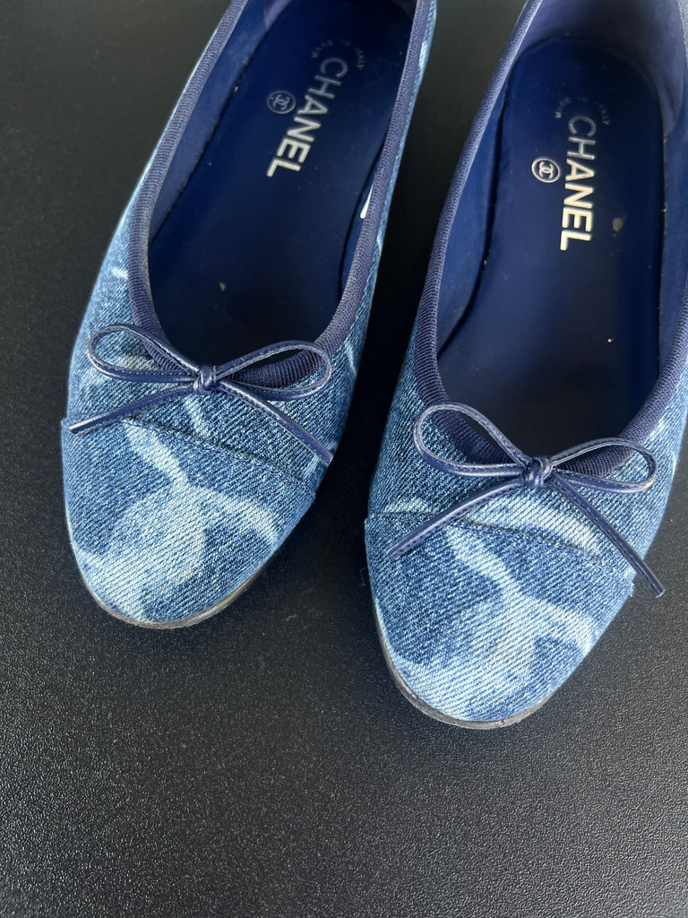 Ballerines Chanel jean