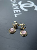 Boucles d'oreilles pendantes à clip Chanel
