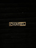 Broche rectangle à strass Chanel