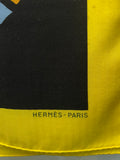 Étole Hermès Cuirs du désert