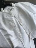 Ensemble Courrèges veste + pantalon blanc