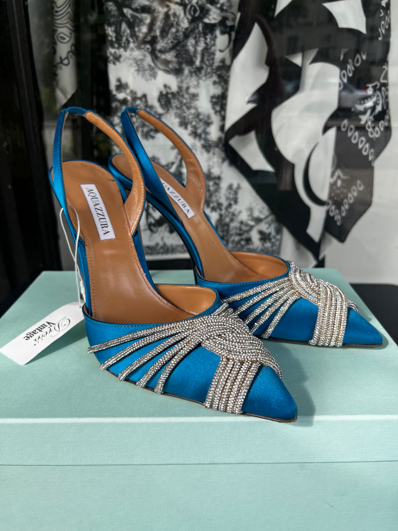 Sandales Aquazzura turquoise