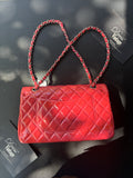 Sac Chanel Timeless rose vernis