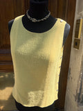 Veste et top Chanel jaune