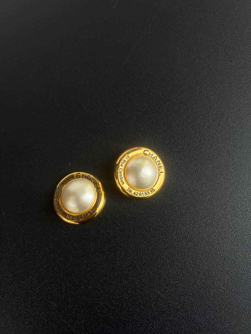 BO Chanel vintage clip