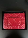 Pochette Chanel « 19 » rouge