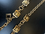 Ceinture Céline dorée vintage triomphe