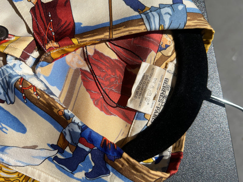 Chemise Hermès soie
"chinoiseries"