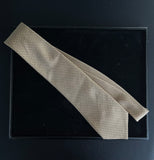 Cravate Hermès beige