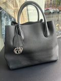 Sac/cabas Dior "open bar" veau noir avec housse et facture