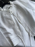 Ensemble Courrèges veste + pantalon blanc