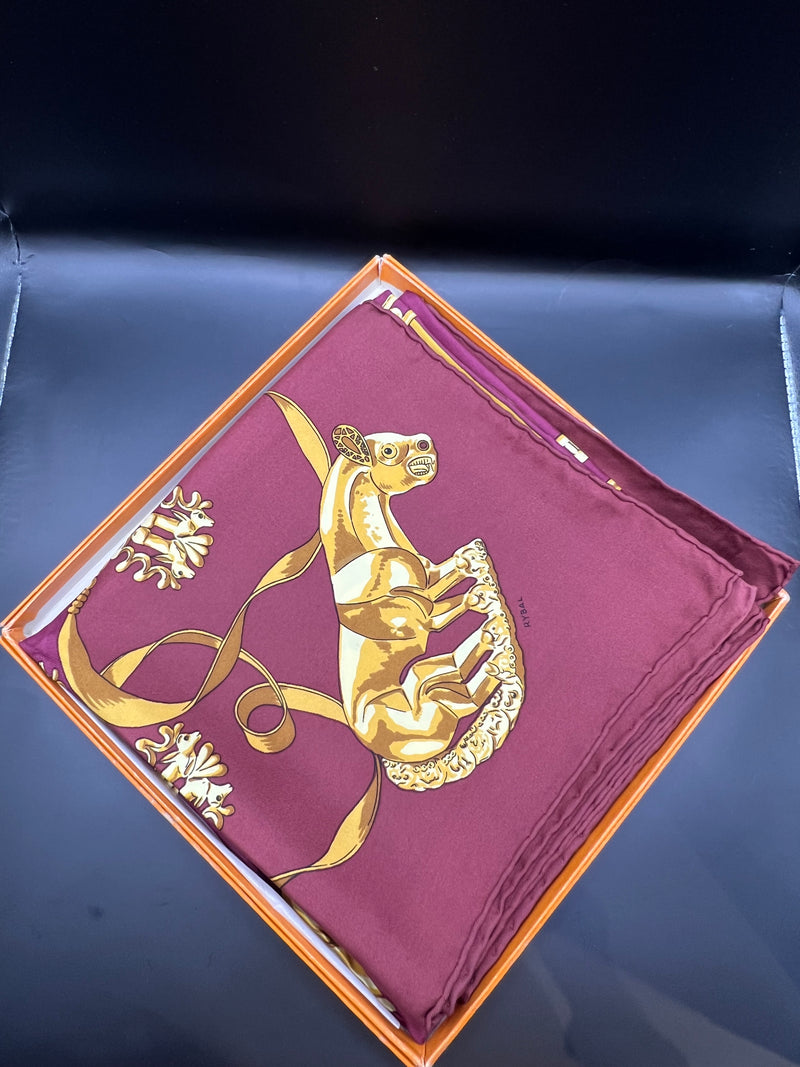 Foulard Hermès Les cavaliers d’or