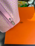 Sac picotin Hermès Lucky daisy 18 cm