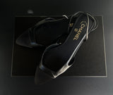 Slingbacks Chanel Noir