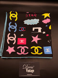 Foulard Chanel coloré