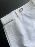 Ensemble Courrèges veste + pantalon blanc