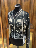 Twin set Chanel noir et beige