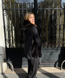 Veste sans manches en vison