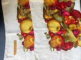 Foulard Dior tons écru/fruits
