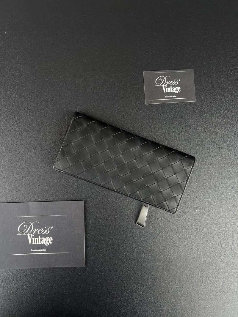 Porte monnaie Bottega Venetta Noir