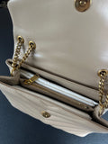 Sac YSL "'Loulou" small beige