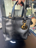 Sac Dior Lady lisse noir vintage