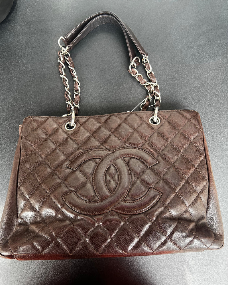 Cabas tote bag Chanel marron