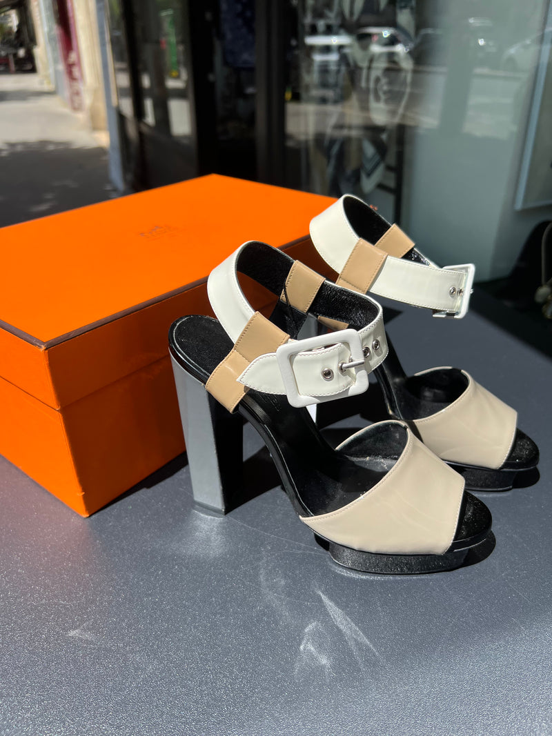 Sandales plateforme Hermès