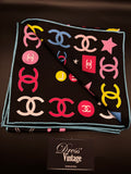 Foulard Chanel coloré