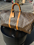 Cabas Louis Vuitton "Keepall
45" monogramme