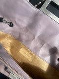 Sac Chanel rose poudré - argent (2003)