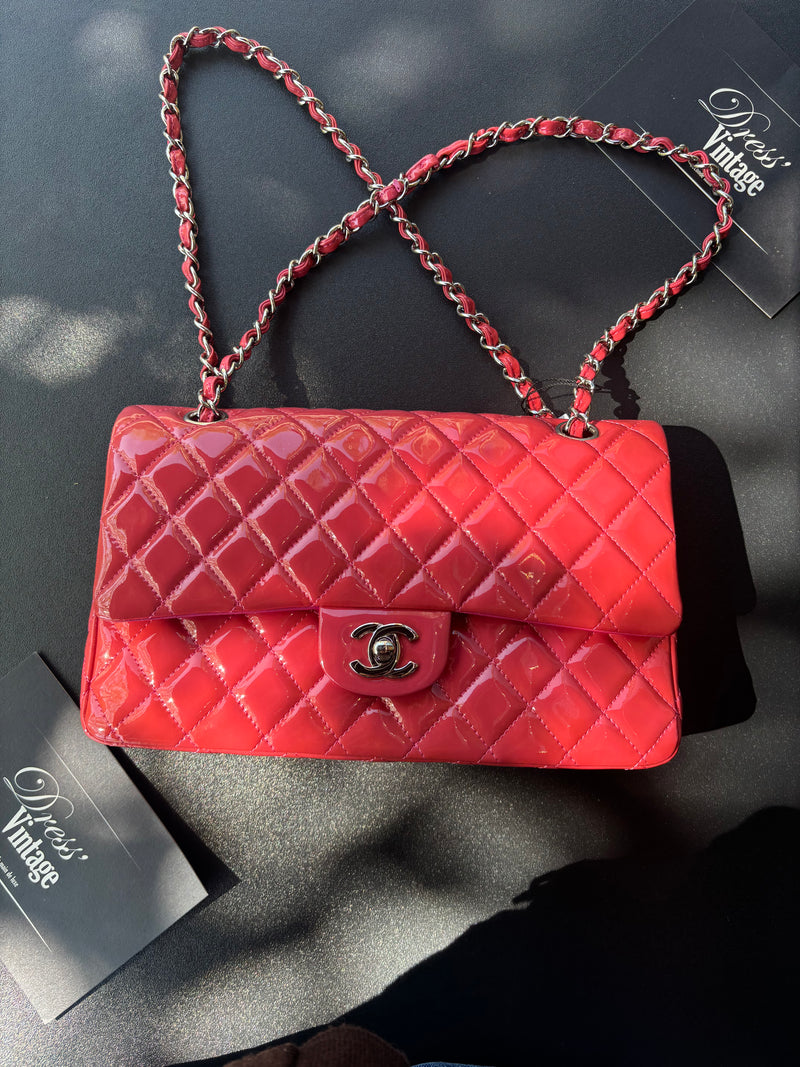 Sac Chanel Timeless rose vernis
