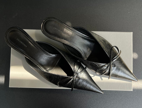 Mules Balenciaga à noeud