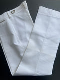 Ensemble Courrèges veste + pantalon blanc
