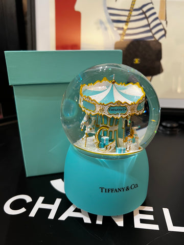 Boîte à musique / globe Tiffany