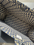 Cabas Dior Toile bleu (book tote)