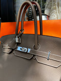 Sac Hermès Birkin 35 étoupe