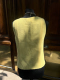 Veste et top Chanel jaune