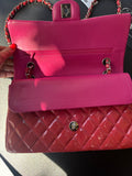 Sac Chanel Timeless rose vernis