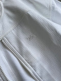 Ensemble Courrèges veste + pantalon blanc