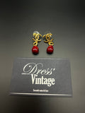 Boucles d’oreilles Chanel pendante