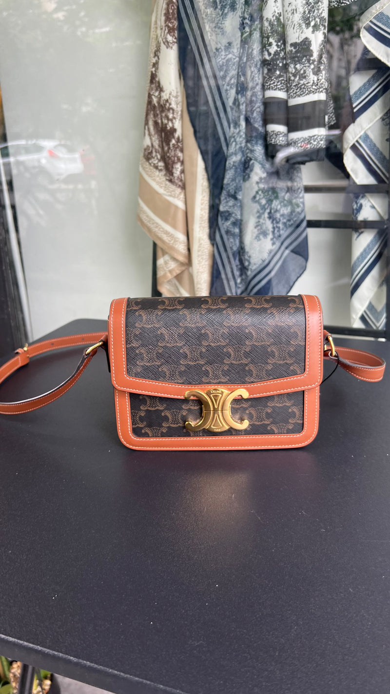 Sac Céline "'Triomphe Teen"' toile triomphe