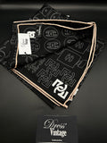 Foulard Chanel Noir