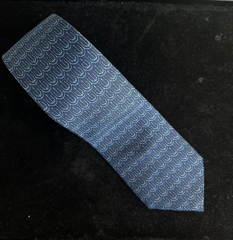 Cravate Hermès marine
