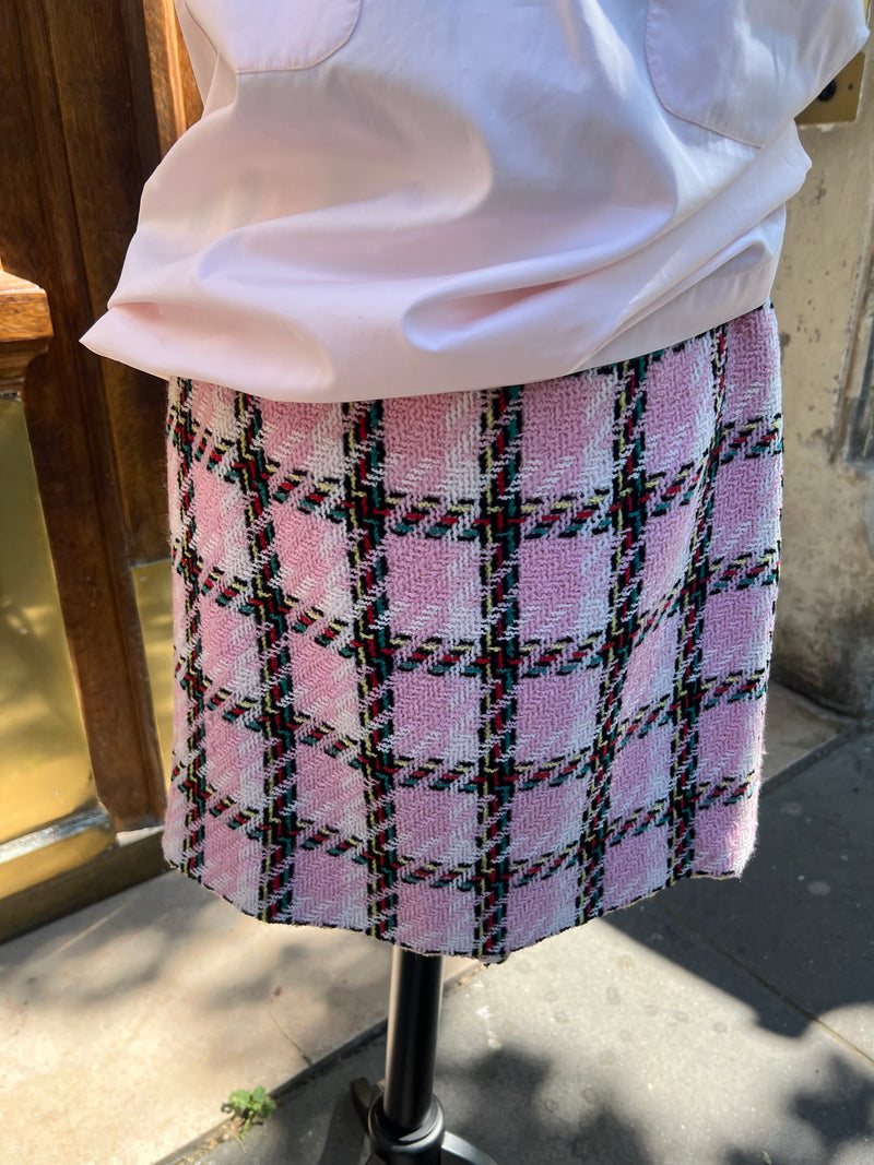 Jupe Chanel Rose tweed