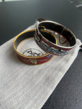 Bracelet Hermès céramique
rouge avec housse