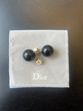 Boucles d’oreilles Dior « Tribales » Noire