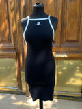 Robe Courrèges s/m coton noir